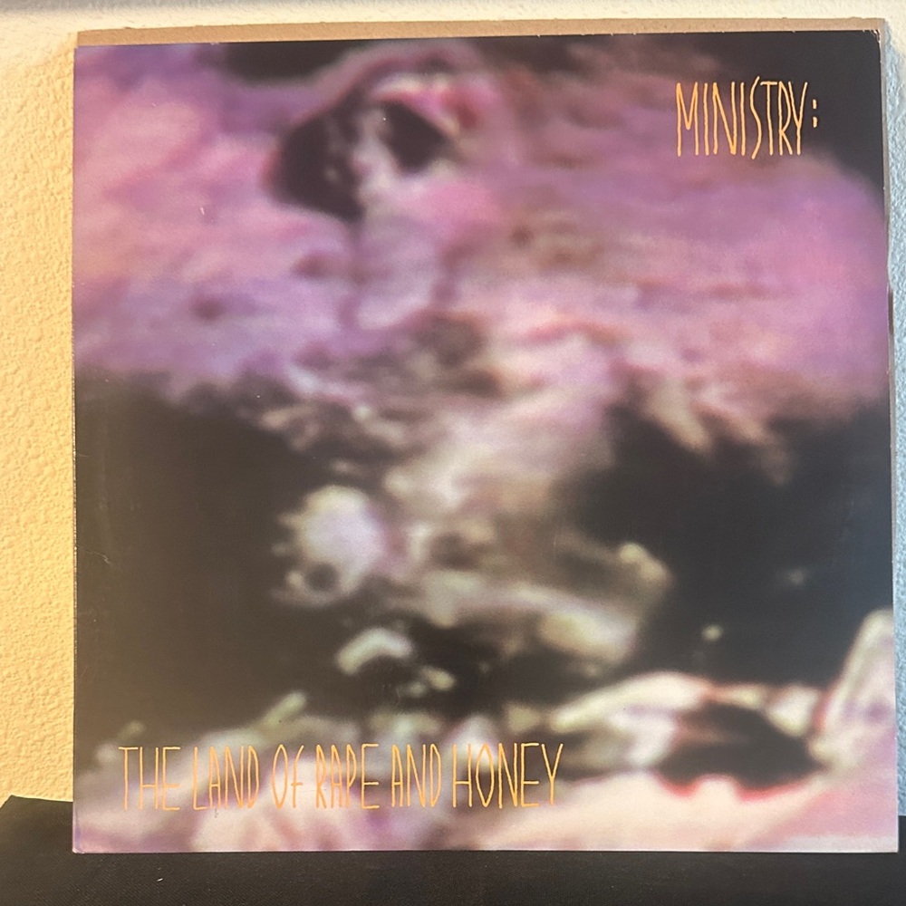 Ministry Vinyl Record - The Land of Rape and Honey